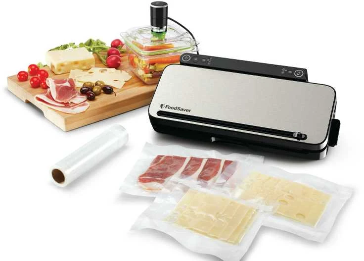 FoodSaver VS3190X vacuum sealer Juodas, Nerūdijantis plienas