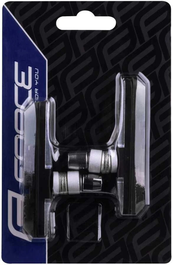 FORCE brake pads disposable, juodas 70mm