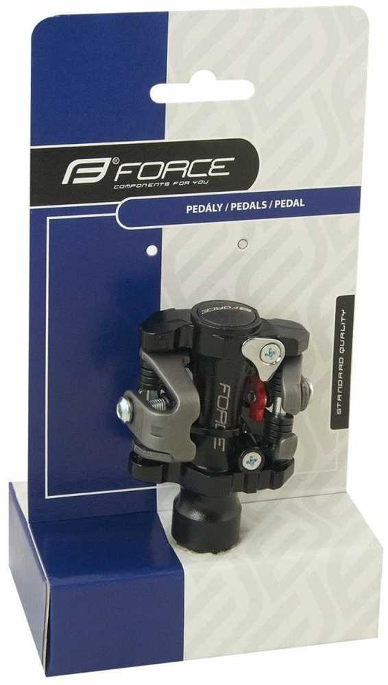 FORCE pedals MTB ball bearings, juodas