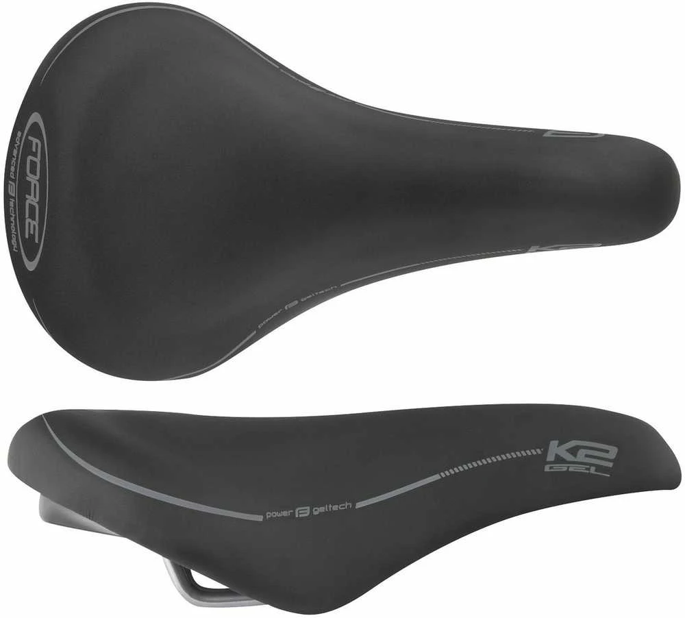 Sėdynė „Force K2“ gelio juoda 12793 (F20008)