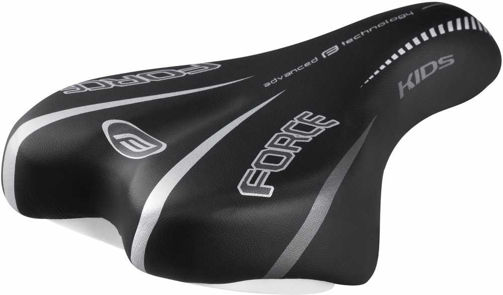 Šakotuvas FORCE saddle KIDS 16-20", juodas-pilkas