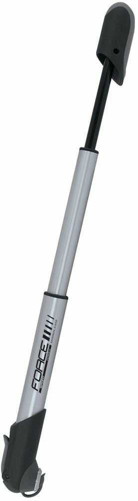 Teleskopinė pompa Force Pocket Duo 8BAR, sidabrinė