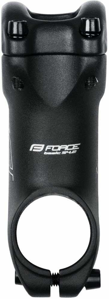 FORCE stem BASIC S4.2 31,8/75mm Al, juodas