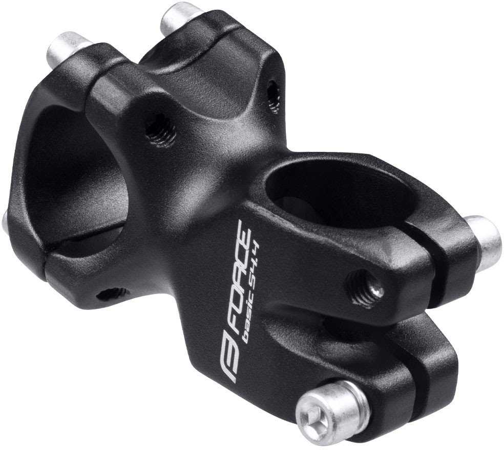 FORCE stem BASIC S4.4 31,8/50mm Al, juodas