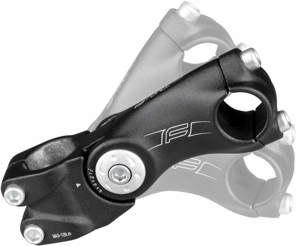 FORCE stem BASIC S6.2 25,4/100mm būklė. Al, juoda