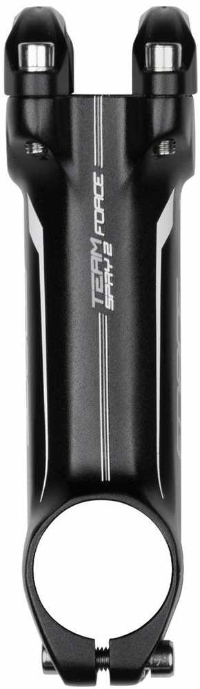 FORCE stem TEAM SPRY 31,8 / 100mm Al, juodas