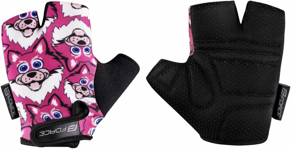 FORCE WOLFIE KID, pink pirštinės dydis S