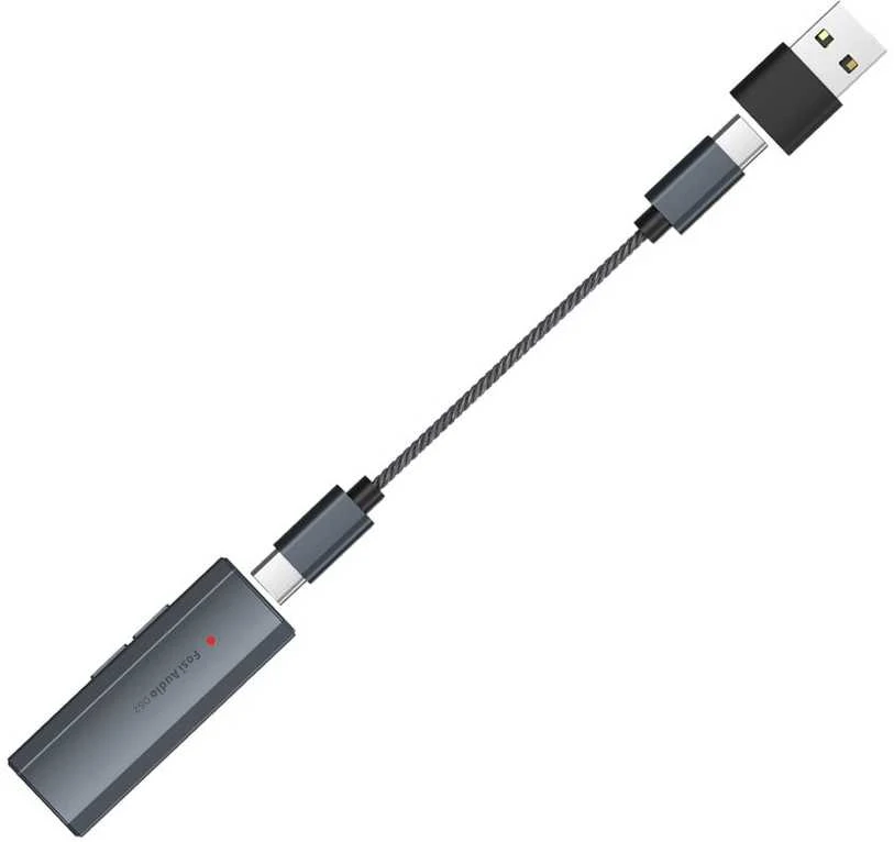 Fosi Audio DS2 2024 su USB-A jungtimi