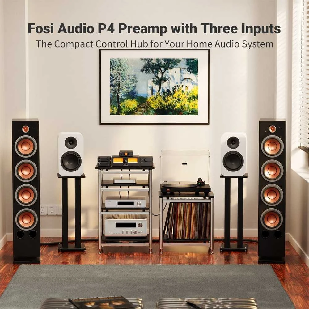 „Fosi Audio P4“ išankstinis stiprintuvas