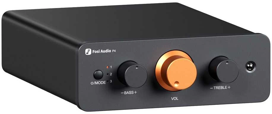 „Fosi Audio P4“ išankstinis stiprintuvas