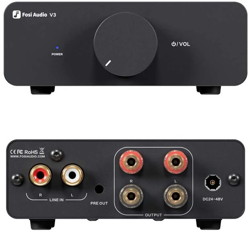 Garso stiprintuvas Fosi Audio V3 300 W x2 Stereo
