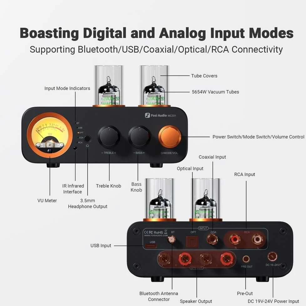 Fosi Audio tube amplifier MC331