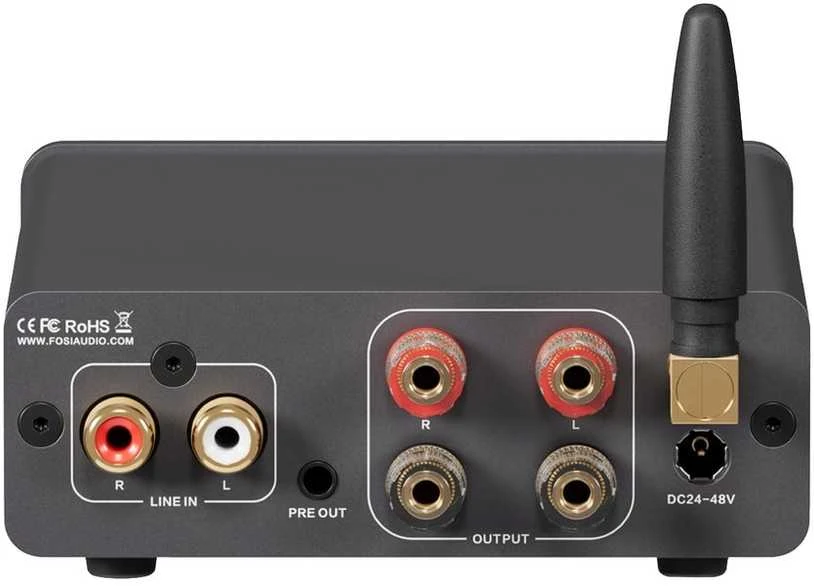 Fosi Audio two channel amplifier BT20A Pro-48V pilkas