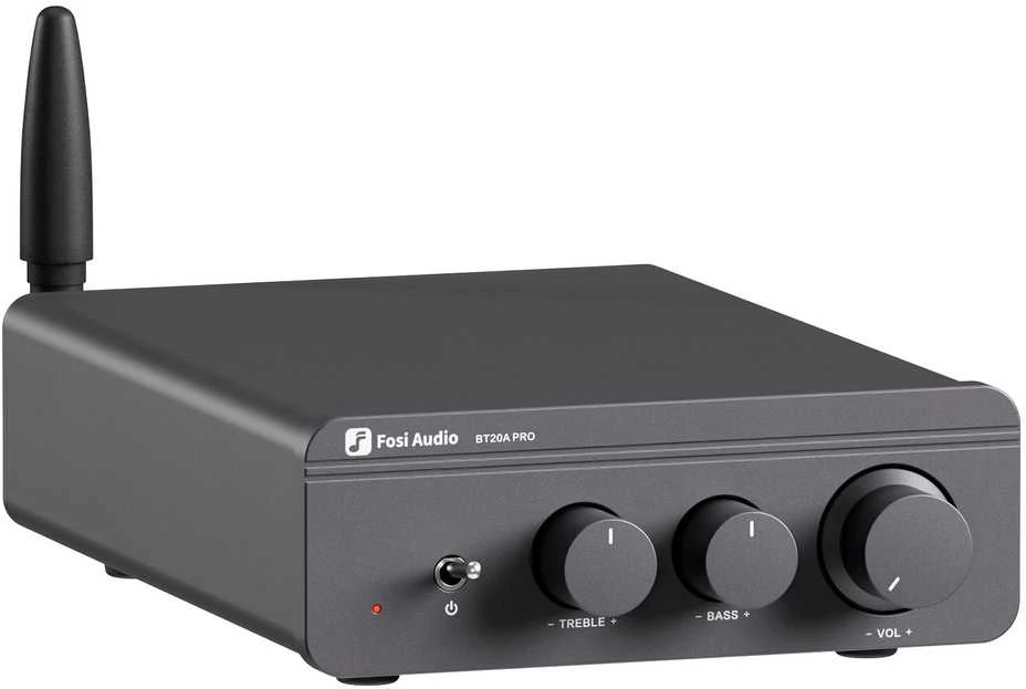 Fosi Audio two channel amplifier BT20A Pro-48V pilkas