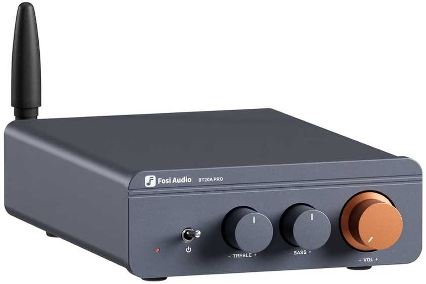 TP-Link Fosi Audio two channel amplifier BT20A Pro-48V mėlynas-pilkas