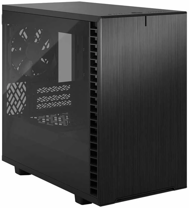 „Fractal Design“ | „Define 7 Nano“ | Šoninis langas | Juodas TG Light Tint | Mini ITX, Mini-DTX | ATX