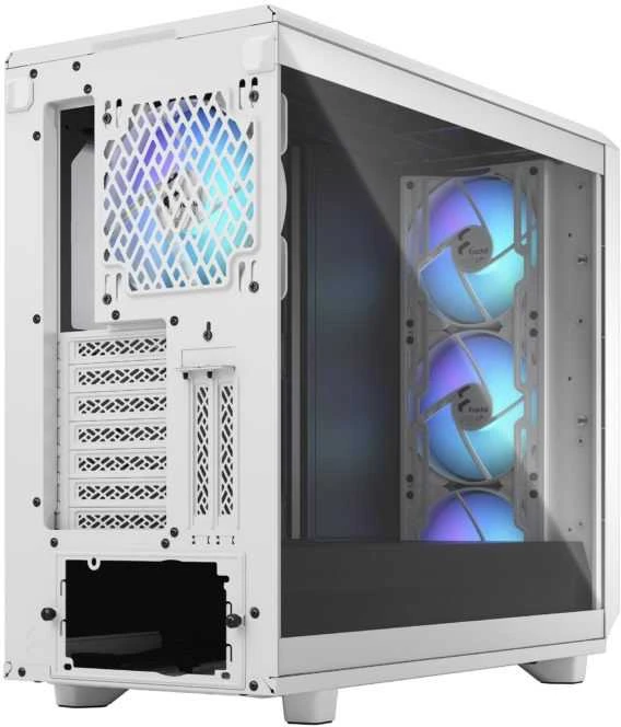 Fractal Design | Meshify 2 RGB TG Clear Tint | Side window | E-ATX | ATX | Baltas