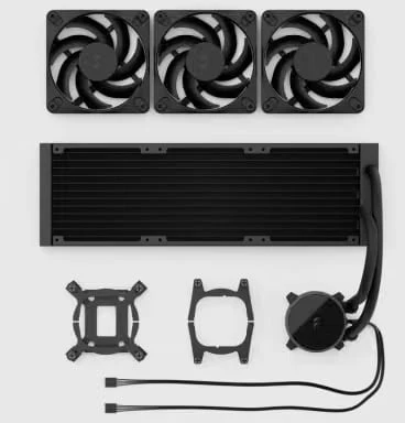 Fractal Design Vanduo Cooling | Radius 360 | Juodas | Intel, AMD