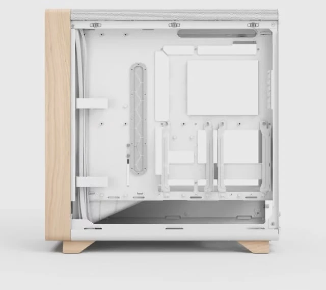 Fractal Design korpusas | Summit | ATX | Chalk baltas TG Clear Tint