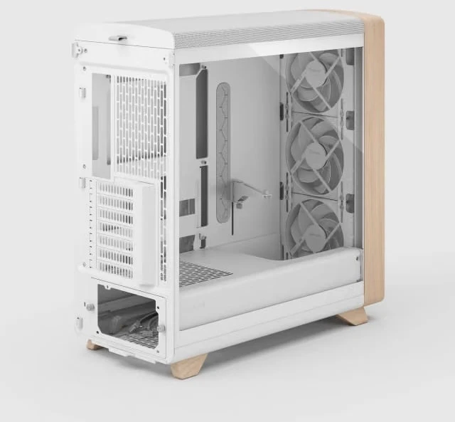 Fractal Design korpusas | Summit | ATX | Chalk baltas TG Clear Tint