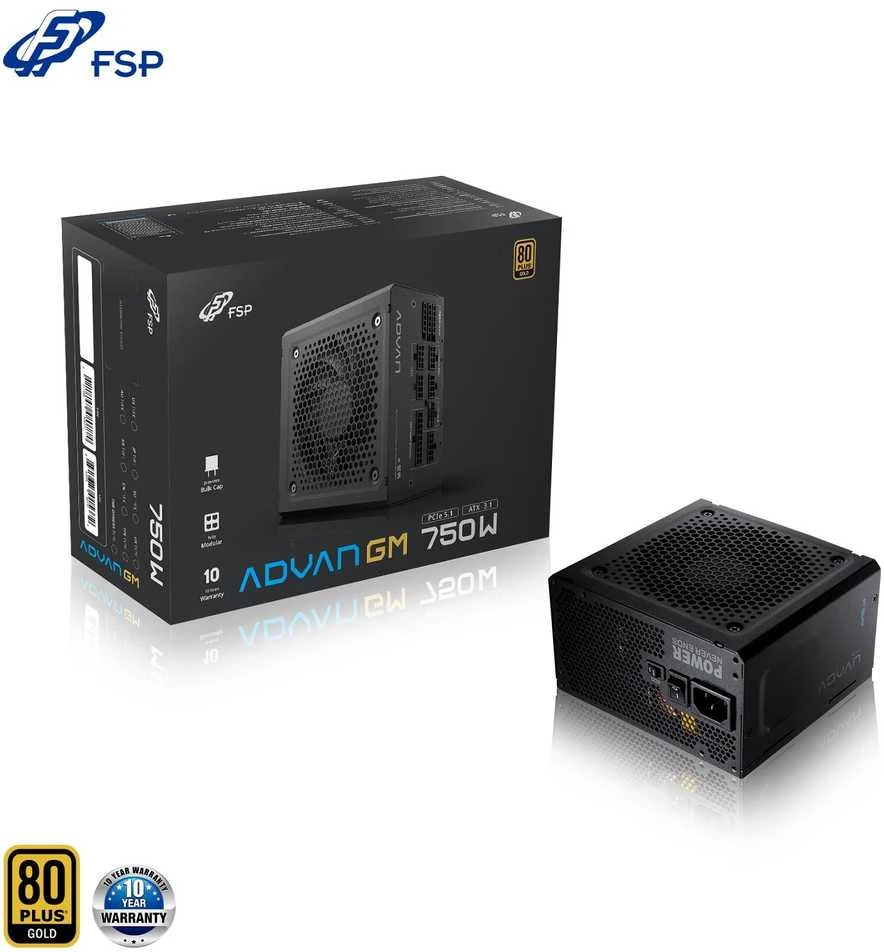 Fortron 750W FSP ADVAN-750GM 80+ Gold ATX 3.1