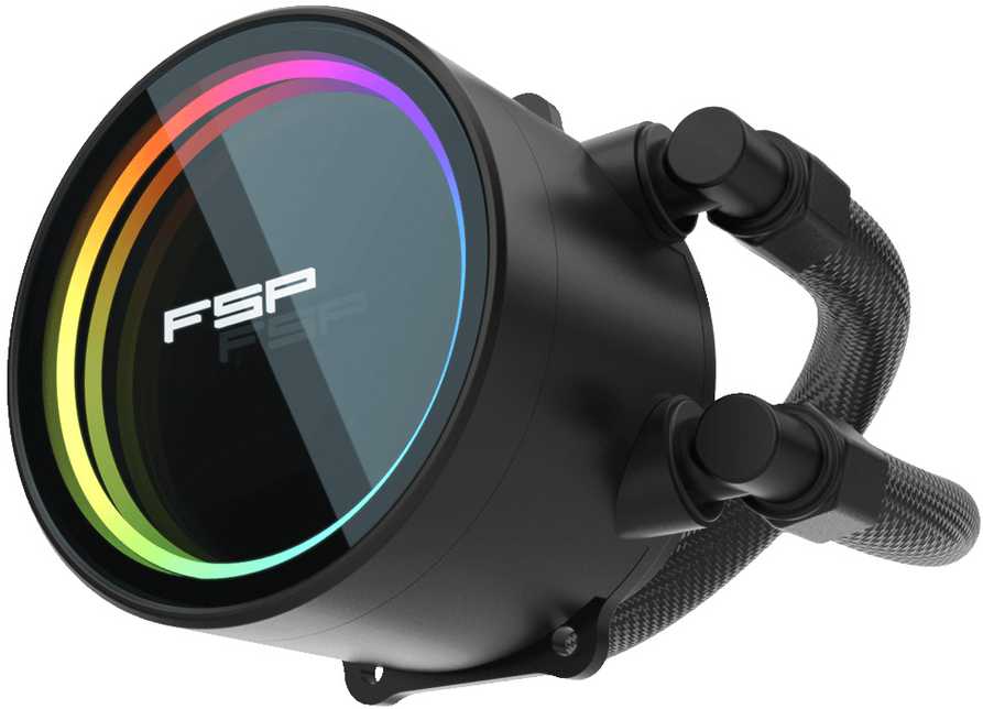 FSP WAK 360mm Liquid Cooler Juodas AE36 B kompiuterio aušintuvas