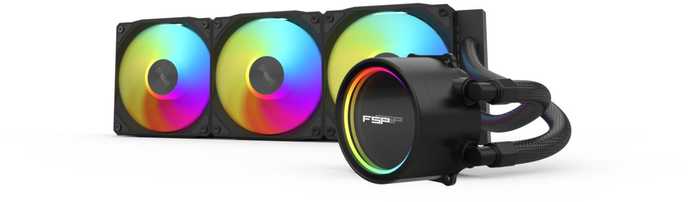 FSP WAK 360mm Liquid Cooler Juodas AE36 B kompiuterio aušintuvas
