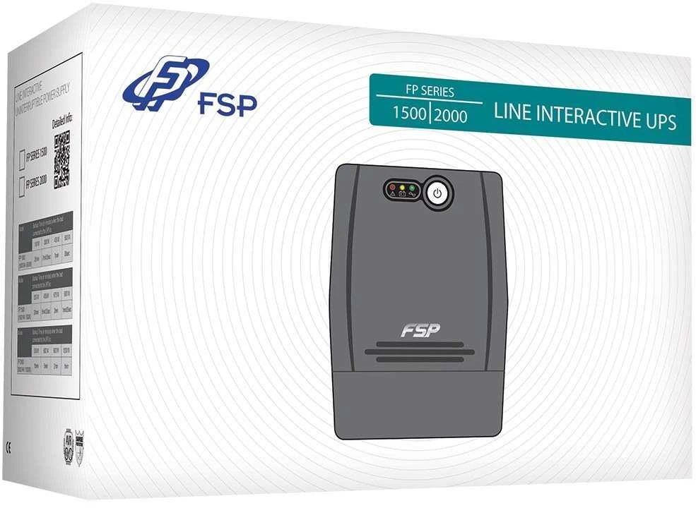 Fortron FSP | FP 1500 | 1500VA | 110/120 VAC arba 220/230/240 VAC | 290V