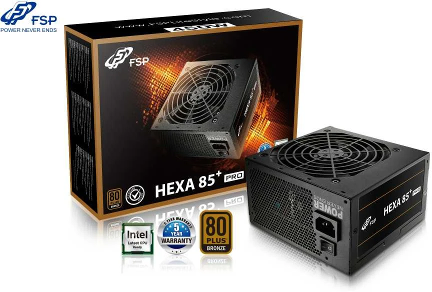 Fortron FSP | HEXA 85+ PRO 450 | 450 W