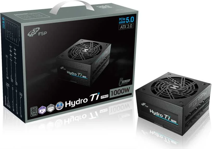 FSP Fortron | PSU | Hydro Ti PRO | 1000 W | 80 PLUS titano
