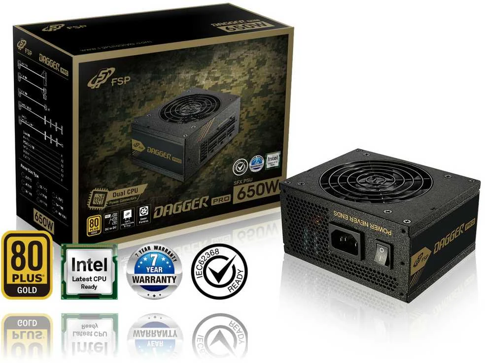 Fortron FSP | Maitinimo blokas | DAGGER PRO 650W | 650 W