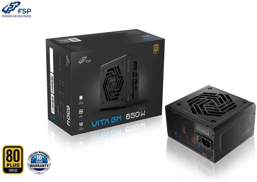 FSP maitinimo šaltinis, 80 PLUS | VITA GM 650W | 650 W