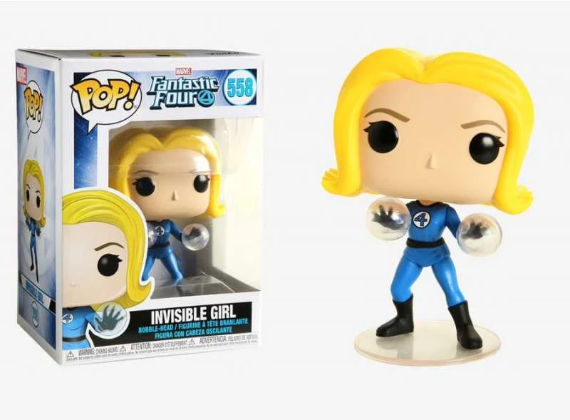 Funko POP Marvel: Fantastiškas ketvertas – Nematoma mergina