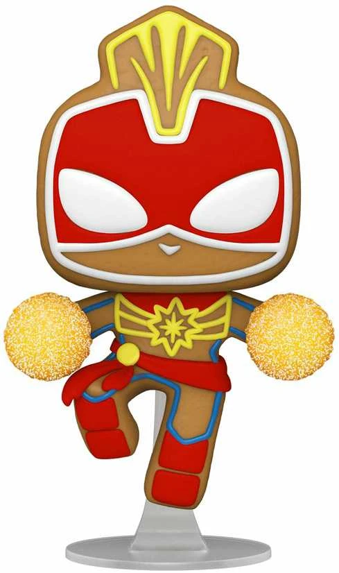 Funko POP Marvel: Holiday - Gingerbread Captain Marvel