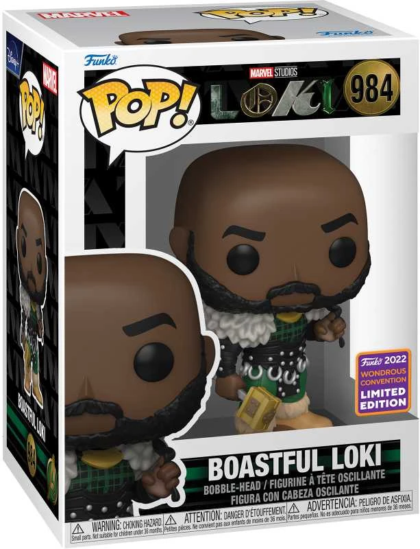 FUNKO POP! Vinilinė figūrėlė: Loki - Boastful Loki
