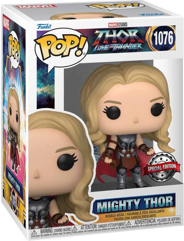 FUNKO POP! Vinilinė figūrėlė: Thor Love And Thunder - Mighty Thor