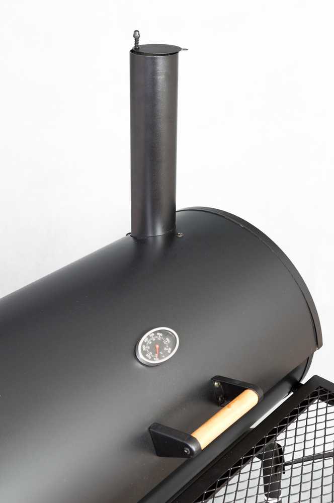 G21 BBQ didelės kepsninės su medžio anglių rūkykla 40 cm x 59 cm