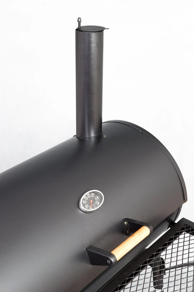 G21 BBQ didelės kepsninės su medžio anglių rūkykla 40 cm x 59 cm