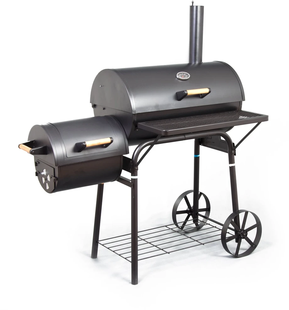 G21 BBQ didelės kepsninės su medžio anglių rūkykla 40 cm x 59 cm