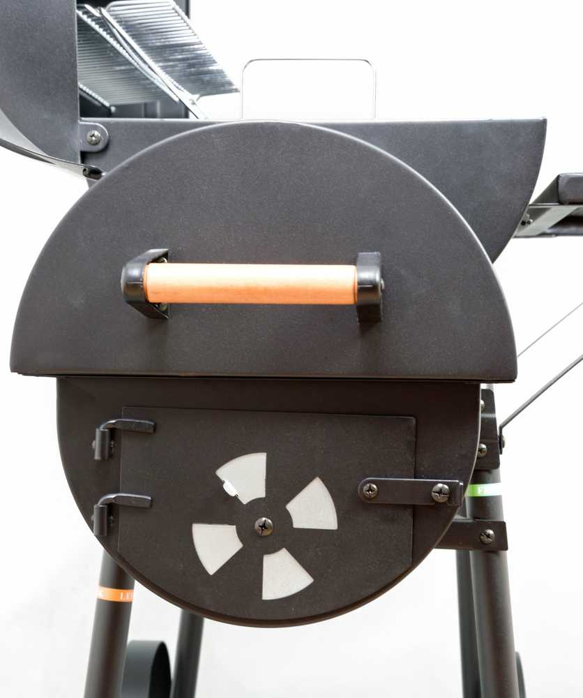 G21 BBQ didelės kepsninės su medžio anglių rūkykla 40 cm x 59 cm