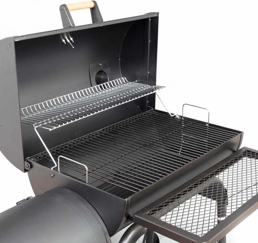 G21 BBQ didelės kepsninės su medžio anglių rūkykla 40 cm x 59 cm
