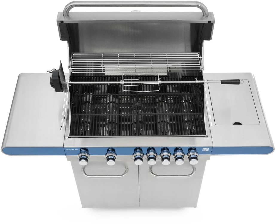 G21 BBQ Florida Gas Grilis, 7 burners, total output 28 kW/hour