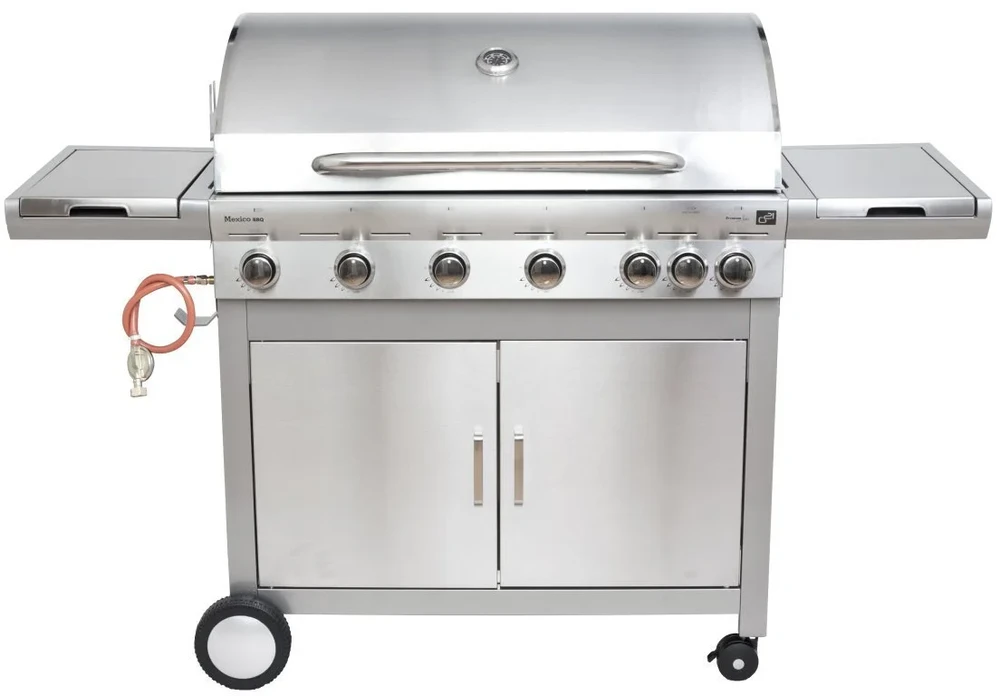 G21 BBQ Mexico dujinė kepsninė, 7 degikliai, bendra galia 22,05 kW/val.