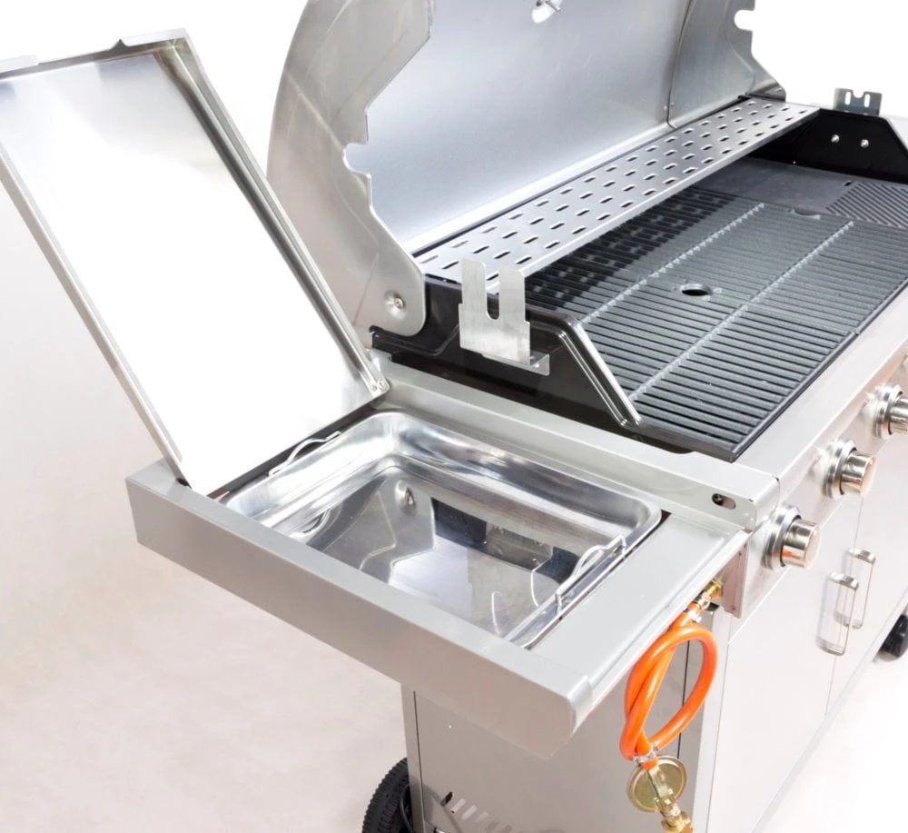 G21 BBQ Mexico dujinė kepsninė, 7 degikliai, bendra galia 22,05 kW/val.