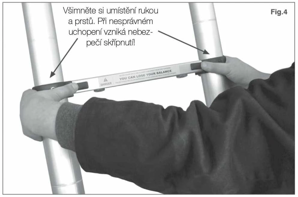Aliuminės teleskopinės kopečios G21 6390381 GA-TZ7-2M