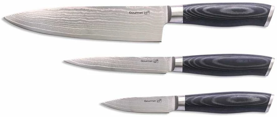 Peilių rinkinys G21 Gourmet Damascus 60022168, 3 vnt