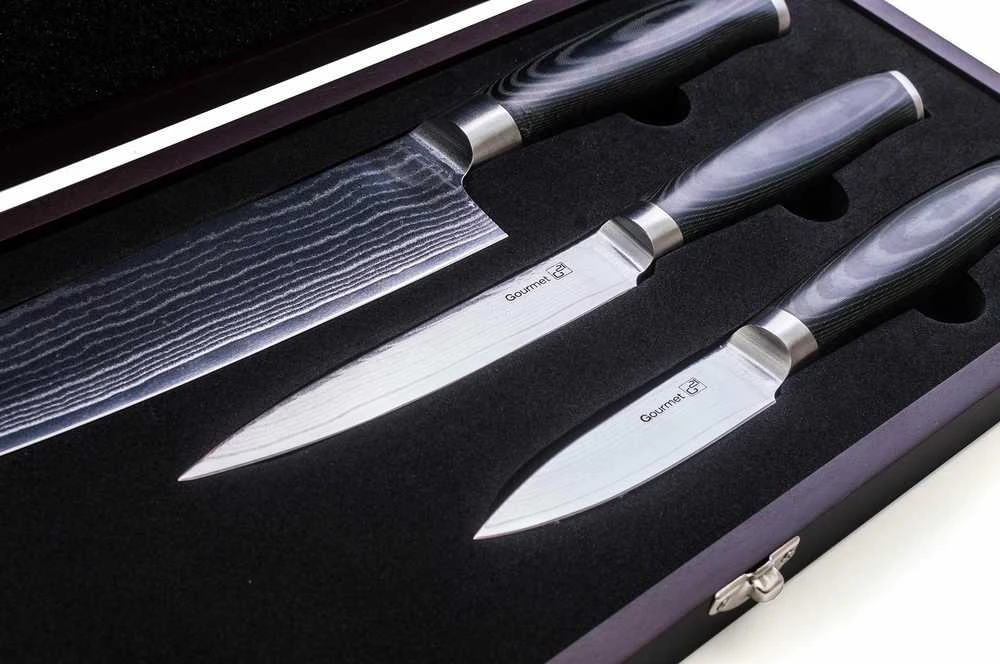 Peilių rinkinys G21 Gourmet Damascus 60022168, 3 vnt