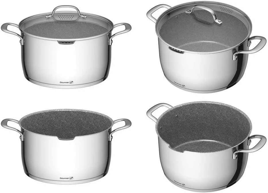 G21 Gourmet Magic Puodas su dangčiu G21 Gourmet Miracle 60022155, 28 cm
