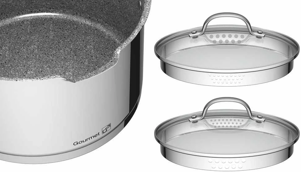 Puodų rinkinys G21 Gourmet Magic 60022154, 9 vnt