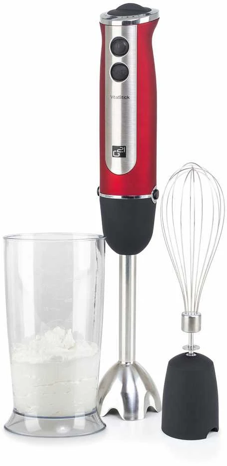 Smulkintuvas Mixér G21 VitalStick 800 W raudonas/juodas 600866